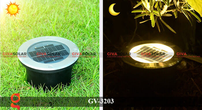 Đèn LED âm sàn cao cấp sử dụng năng lượng mặt trời GV-3203 2