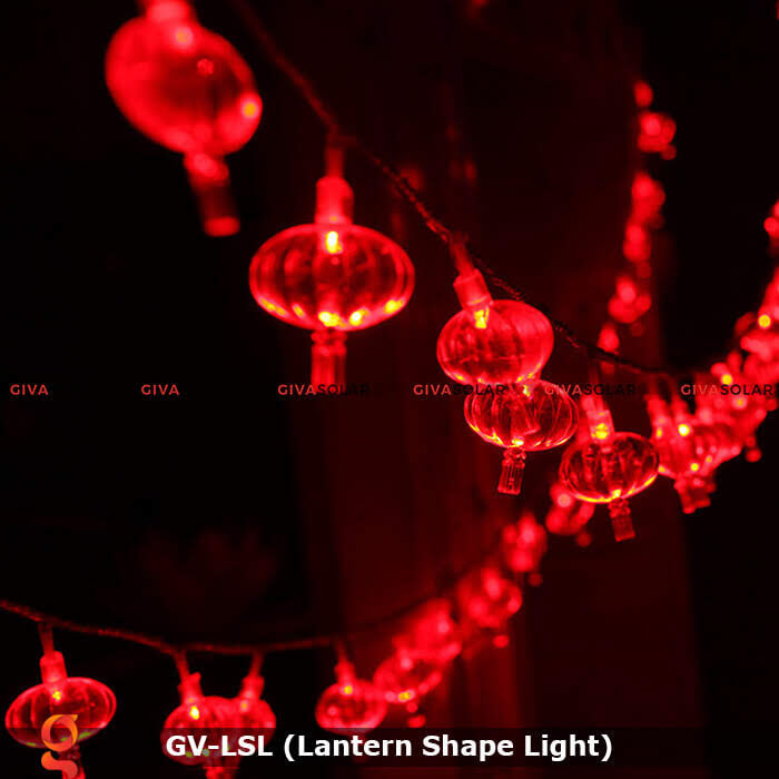 Dây đèn led hình lồng đèn độc đáo GV-LSL 10