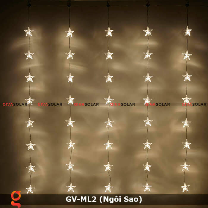Dây đèn led trang trí mẫu hình ngôi sao GV-ML2 2
