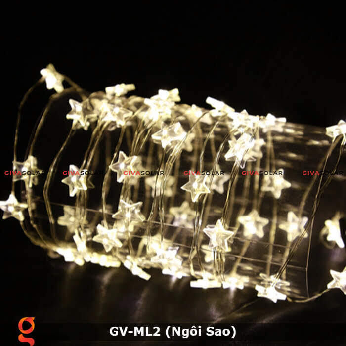 Dây đèn led trang trí mẫu hình ngôi sao GV-ML2 4