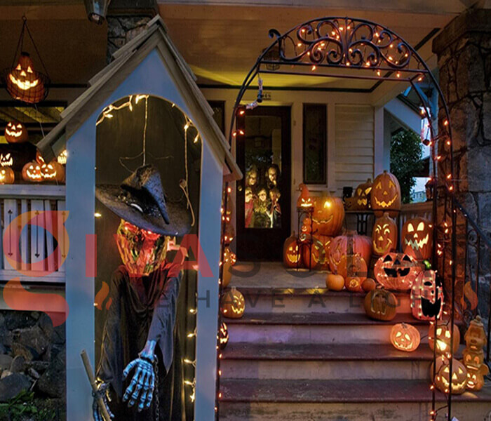 Những ý tưởng trang trí lễ Halloween cho cửa hàng