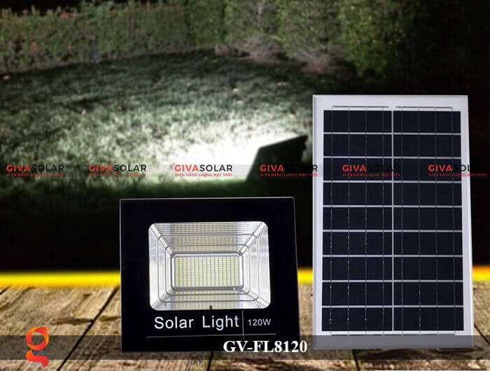 Đèn LED pha năng lượng mặt trời GV-FL8120 10
