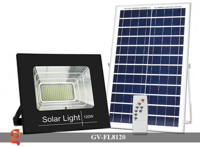 Đèn LED pha năng lượng mặt trời GV-FL8120 3