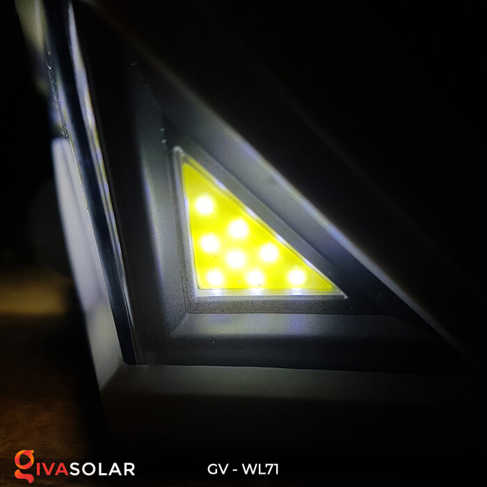 Đèn LED COB gắn tường năng lượng mặt trời GV-WL71 11