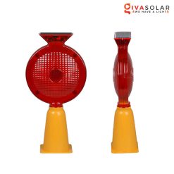 Đèn cảnh báo giao thông năng lượng mặt trời GV-TL0866