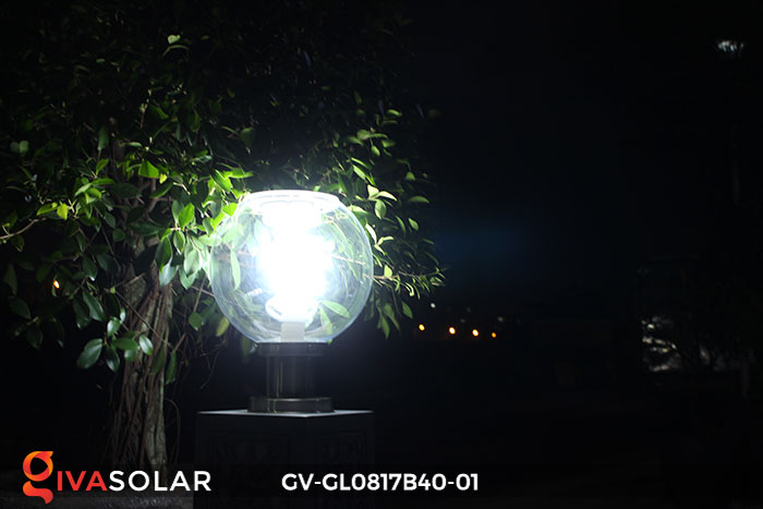 Đèn cổng năng lượng mặt trời GV-GL0817B40-01 1