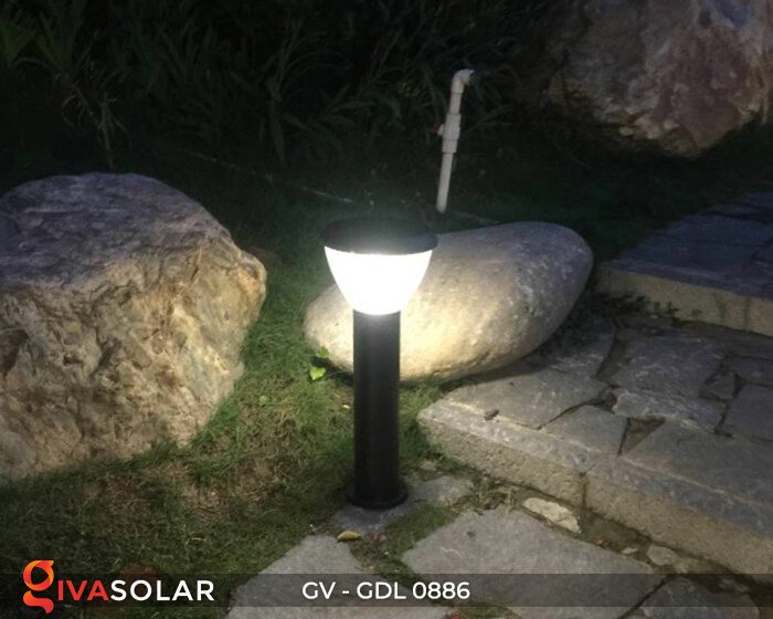 Đèn trụ sân vườn chạy năng lượng mặt trời GV-GDL0886 4