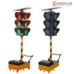 Đèn báo giao thông năng lượng mặt trời GV-TL0907