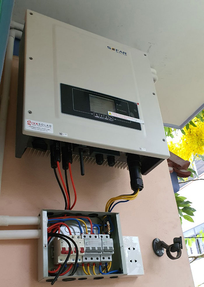 Dự án điện mặt trời hòa lưới 3 pha 5KW cho gia đình chú Phát ở Gò Vấp 12