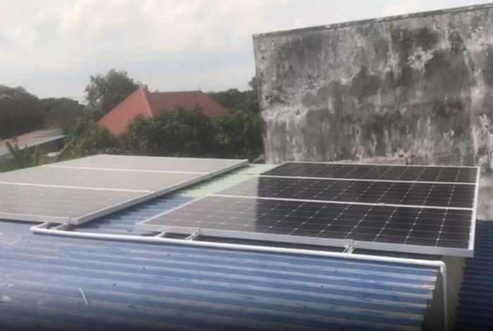 lắp điện mặt trời áp mái 4KW cho gia đình anh Hùng ở Vũng Tàu 4