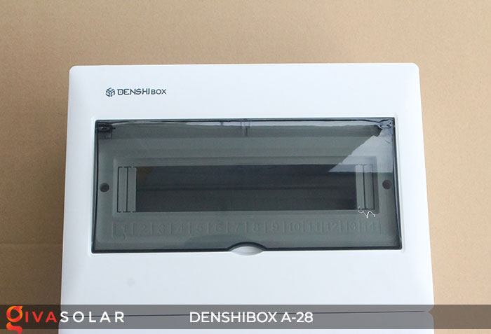 Tủ điện năng lượng mặt trời Denshibox AP-28 28 đường 2
