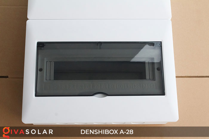 Tủ điện năng lượng mặt trời Denshibox AP-28 28 đường 3