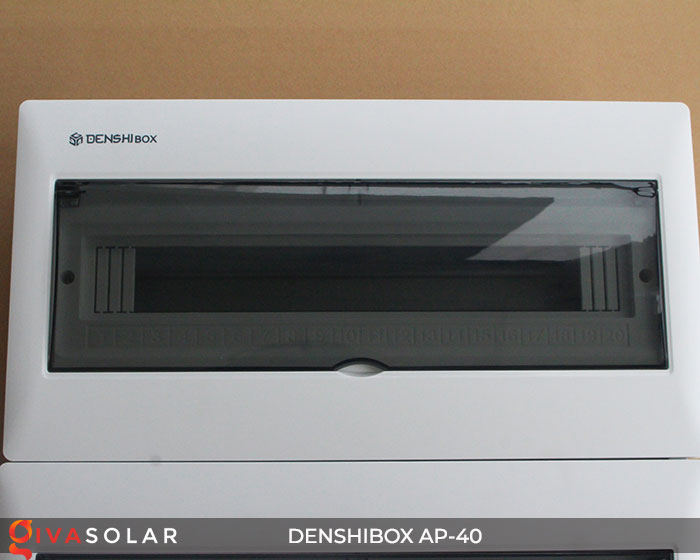 Tủ điện solar Denshibox GV-AP-40 40 đường 2