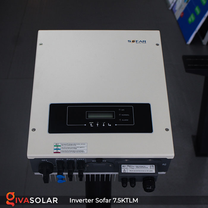 Bộ hòa lưới điện mặt trời Sofar 7.5KTLM 1