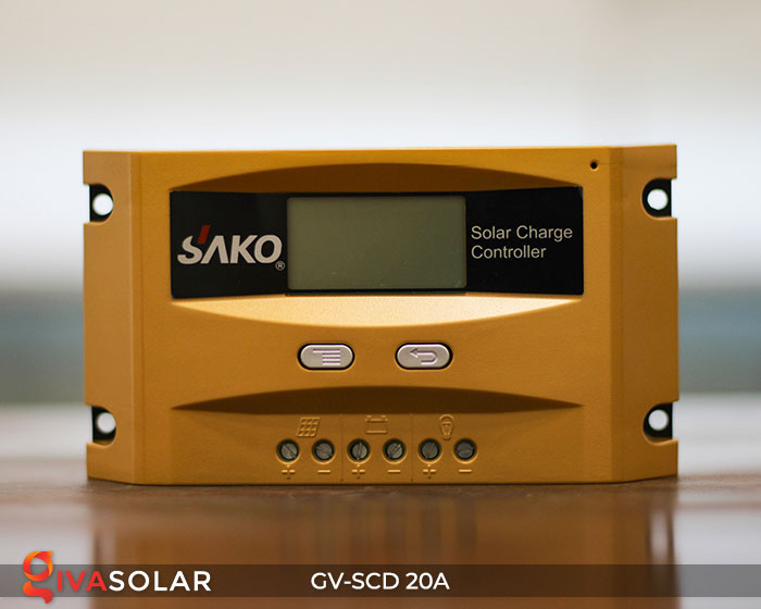 Bộ sạc năng lượng mặt trời GV-SCD-20A 4
