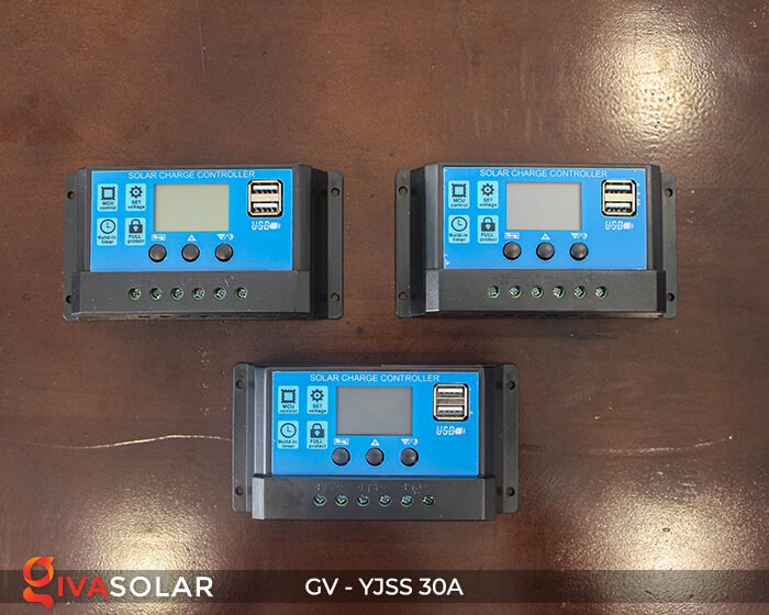 Điều khiển sạc năng lượng mặt trời GV-YJSS-30A 1