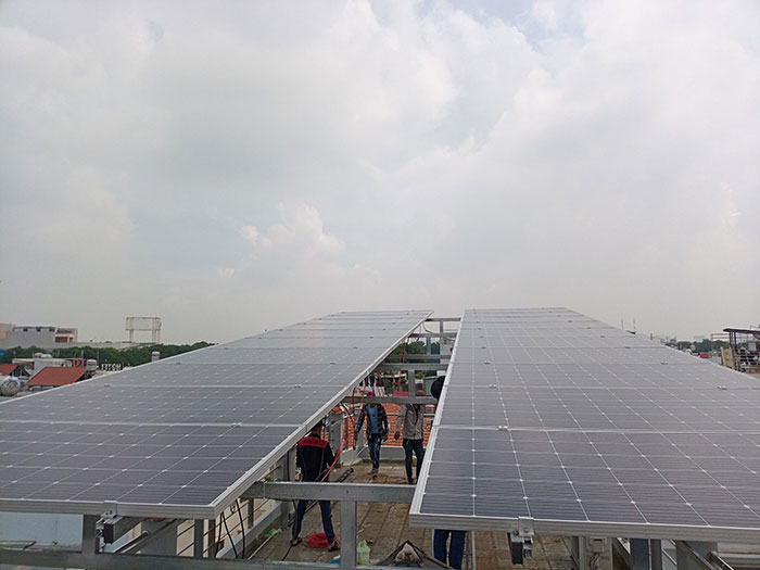 dự án hòa lưới điện mặt trời 8KW Anh Thông Tân Phú 6