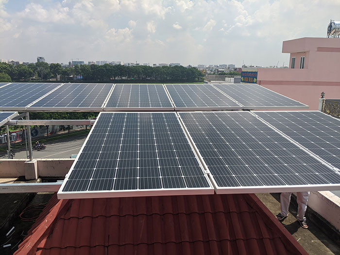 Lắp đặt điện mặt trời cho doanh nghiệp - Công ty Khánh Lộc 5