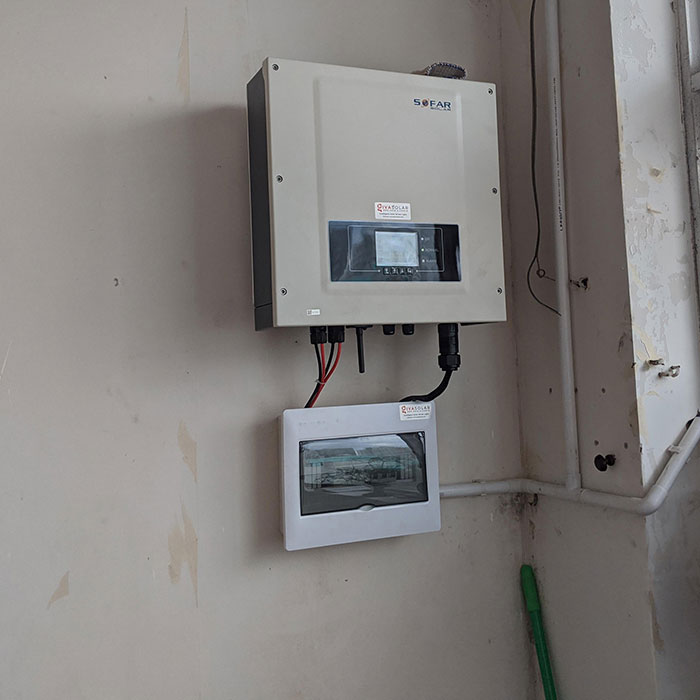 Lắp đặt hệ thống điện mặt trời hòa lưới 3 pha 5KWp cho anh Tuấn ở Gò Vấp 5