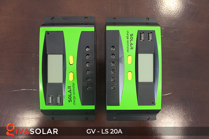điều khiển sạc năng lượng mặt trời GV-LS-20A 9