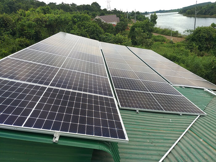 dự án điện mặt trời hòa lưới 60KW cho chị Hà ở Đắk Nông 14