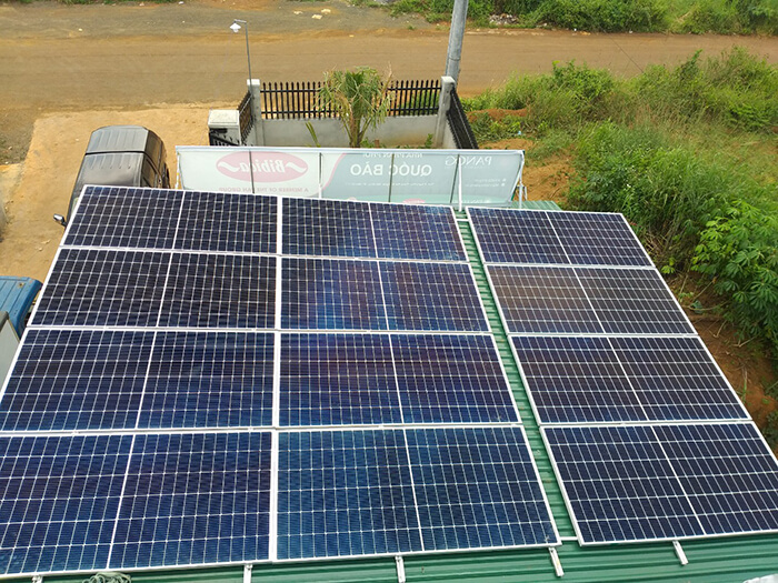 dự án điện mặt trời hòa lưới 60KW cho chị Hà ở Đắk Nông 15