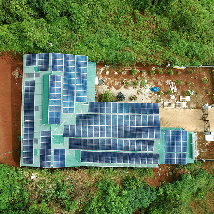 dự án điện mặt trời hòa lưới 60KW cho chị Hà ở Đắk Nông 3