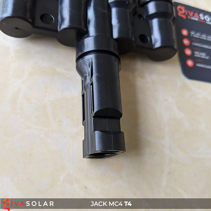 Jack nối Pin mặt trời MC4 4-1 GV-T4 11