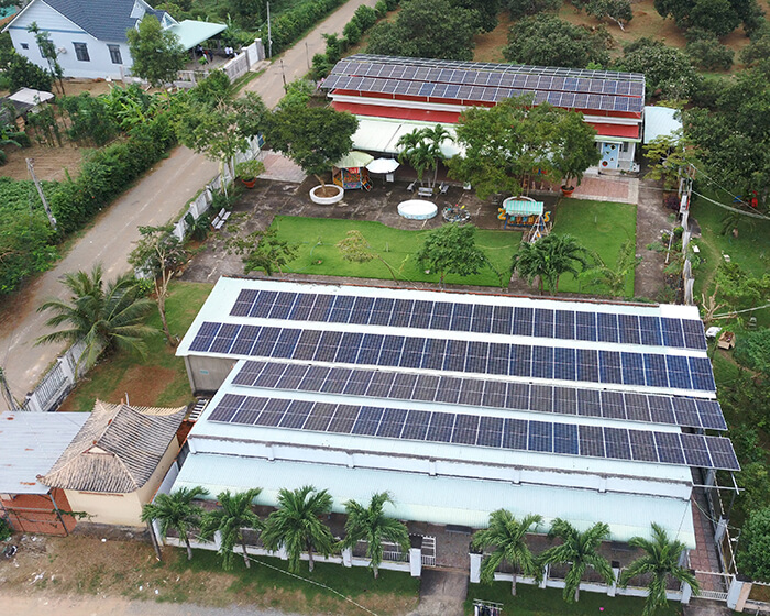 dự án hòa lưới điện mặt trời 100KW cho anh Phương ở Bà Rịa Vũng Tàu 11