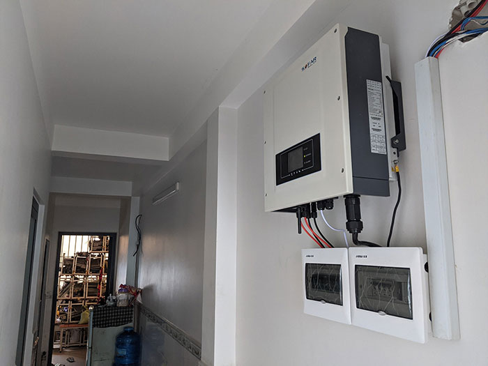 Dự án điện mặt trời hòa lưới bám tải 8KW anh Phóng ở Bình Tân 6
