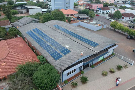Lắp điện năng lượng mặt trời đối với trường học 2