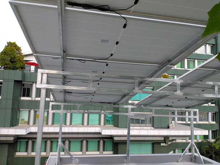 Hoàn thành hệ thống điện mặt trời hòa lưới bám tải 5KW ở Phú Nhuận 8