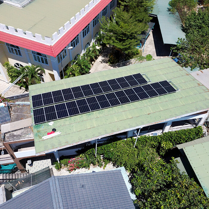 Dự án điện mặt trời Hybrid 12KWP cho Văn phòng công chứng La Gi Bình Thuận 2