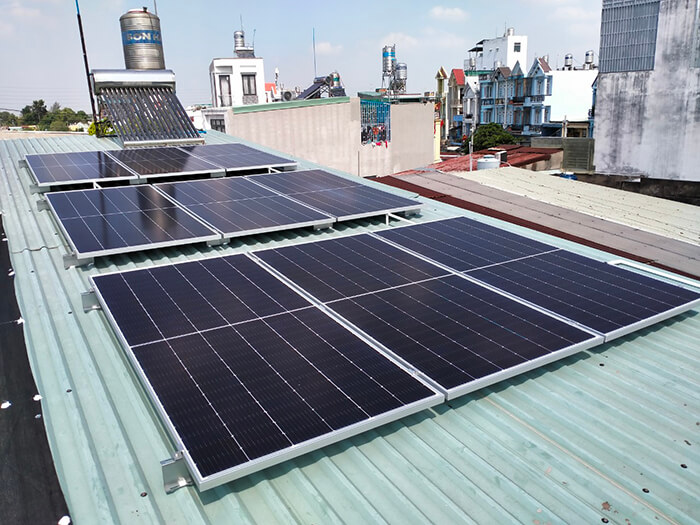 Lắp đặt hoàn thành hệ thống điện mặt trời Zero Export 4KW tại Quận 12 2