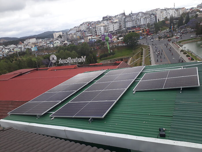 Điện mặt trời cho Khách Sạn - Lắp đặt hệ thống 5.5KW tại TP. Đà Lạt 2
