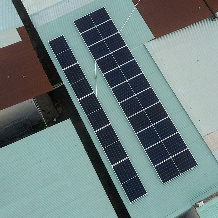 Lắp điện mặt trời cho nhà trọ 7.3KW ở Đồng Nai 2