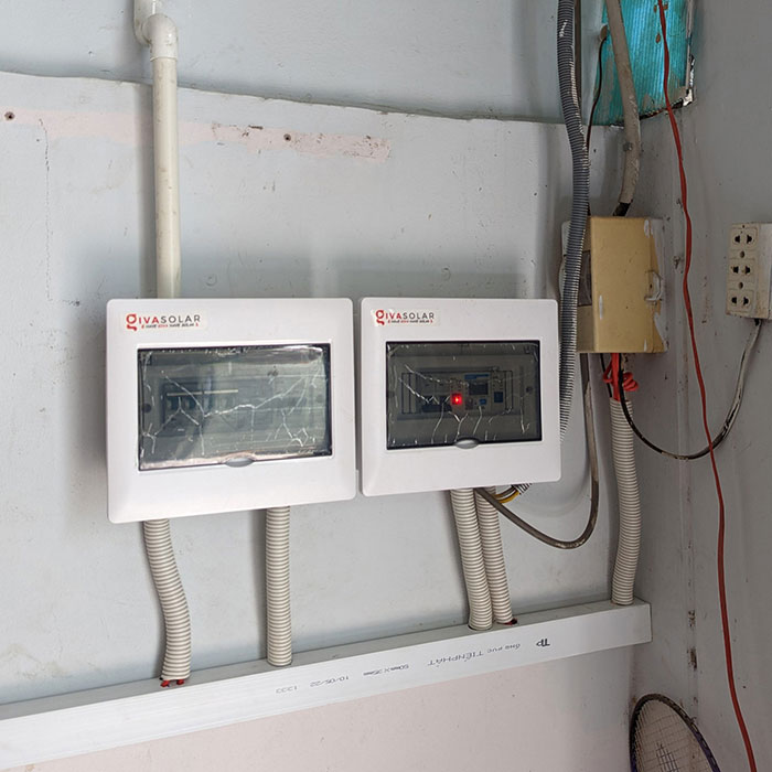 dự án điện mặt trời Hòa lưới bám tải 6KWP cho gia đình anh Anh ở Gò Vấp 6