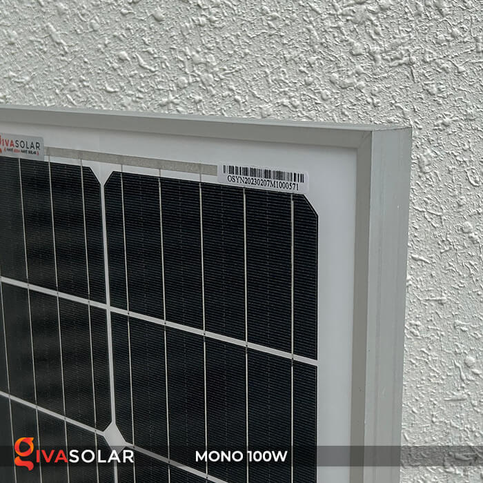 Tấm pin năng lượng mặt trời Mono 100W 14