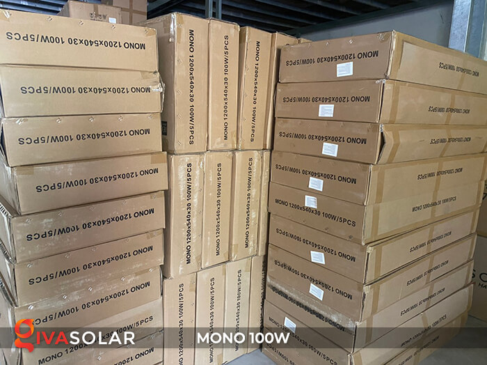 Tấm pin năng lượng mặt trời Mono 100W 18