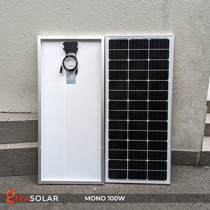Tấm pin năng lượng mặt trời Mono 100W 2