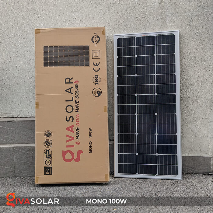 Tấm pin năng lượng mặt trời Mono 100W 6
