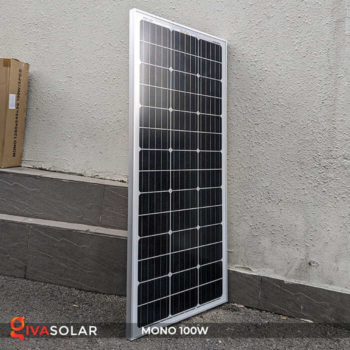 Tấm pin năng lượng mặt trời Mono 100W 8