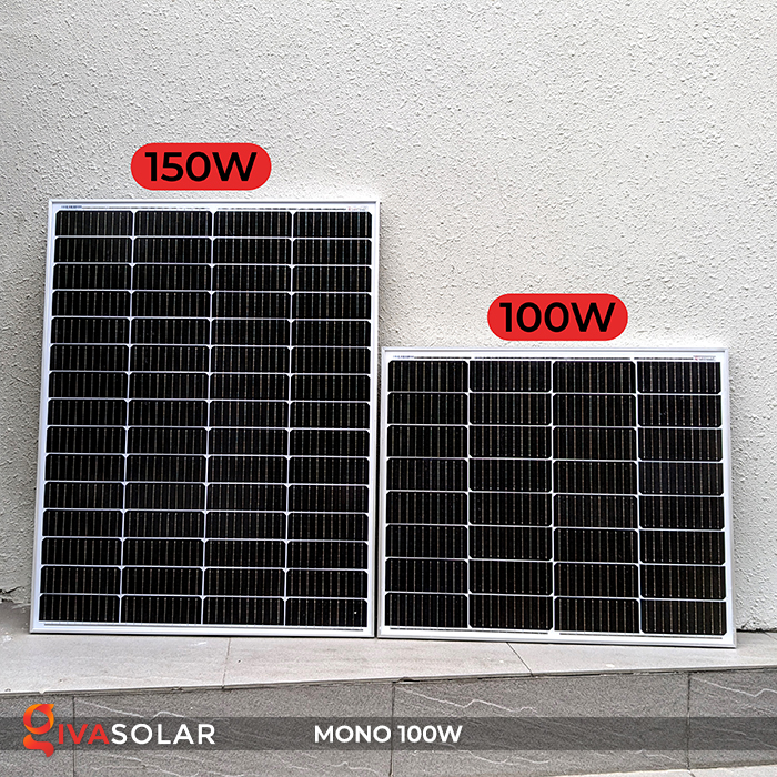 Tấm pin năng lượng mặt trời Mono 100W 1