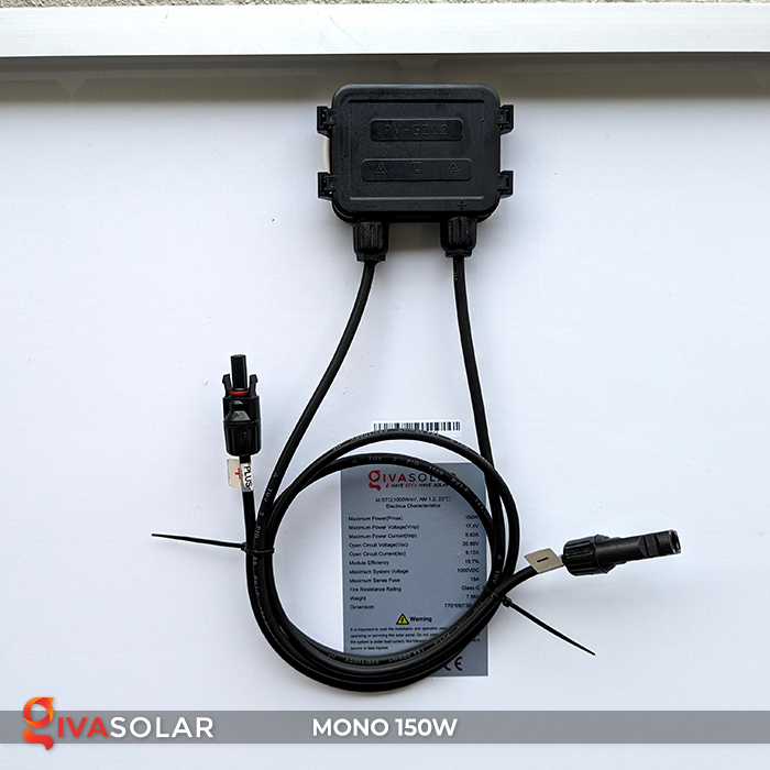 Pin năng lượng mặt trời MONO 150W 11