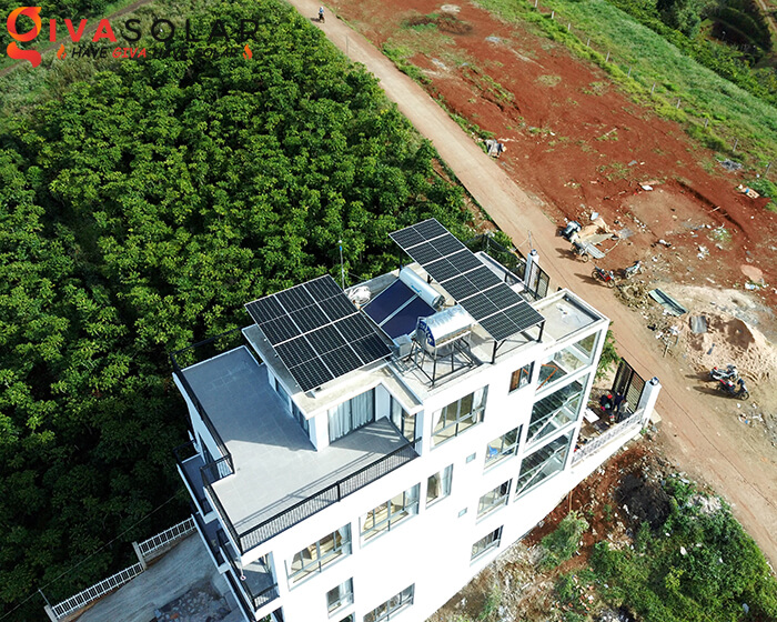 dự án điện mặt trời hòa lưới bám tải 6.7KW tại Bảo Lộc Lâm Đồng 3