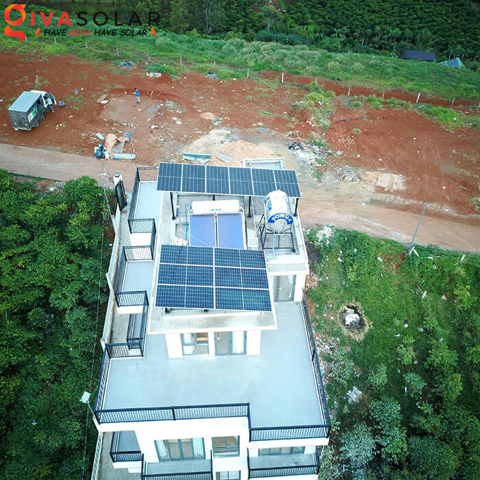dự án điện mặt trời hòa lưới bám tải 6.7KW tại Bảo Lộc Lâm Đồng 4