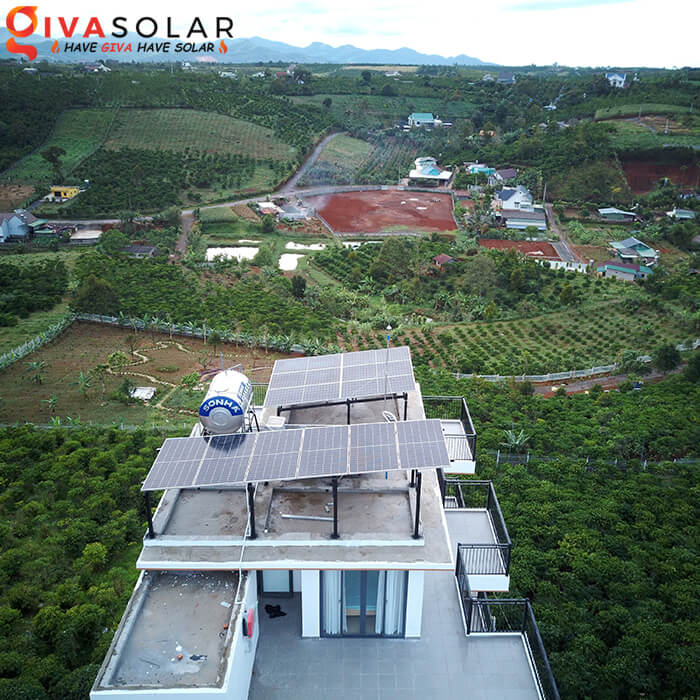 dự án điện mặt trời hòa lưới bám tải 6.7KW tại Bảo Lộc Lâm Đồng 5