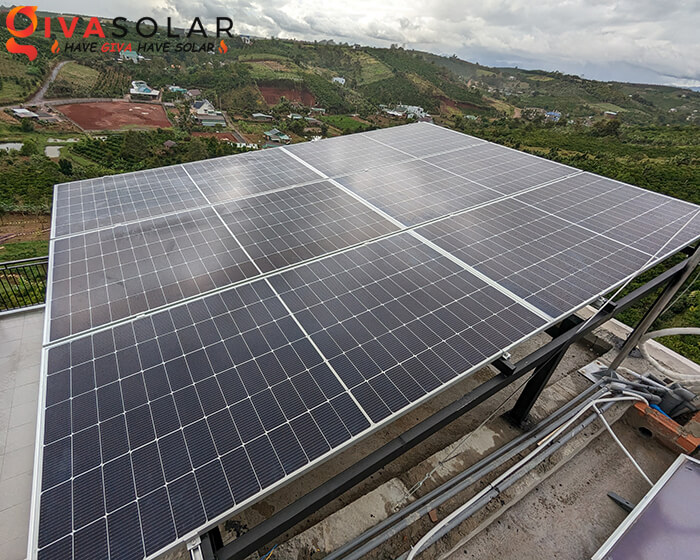 dự án điện mặt trời hòa lưới bám tải 6.7KW tại Bảo Lộc Lâm Đồng 8